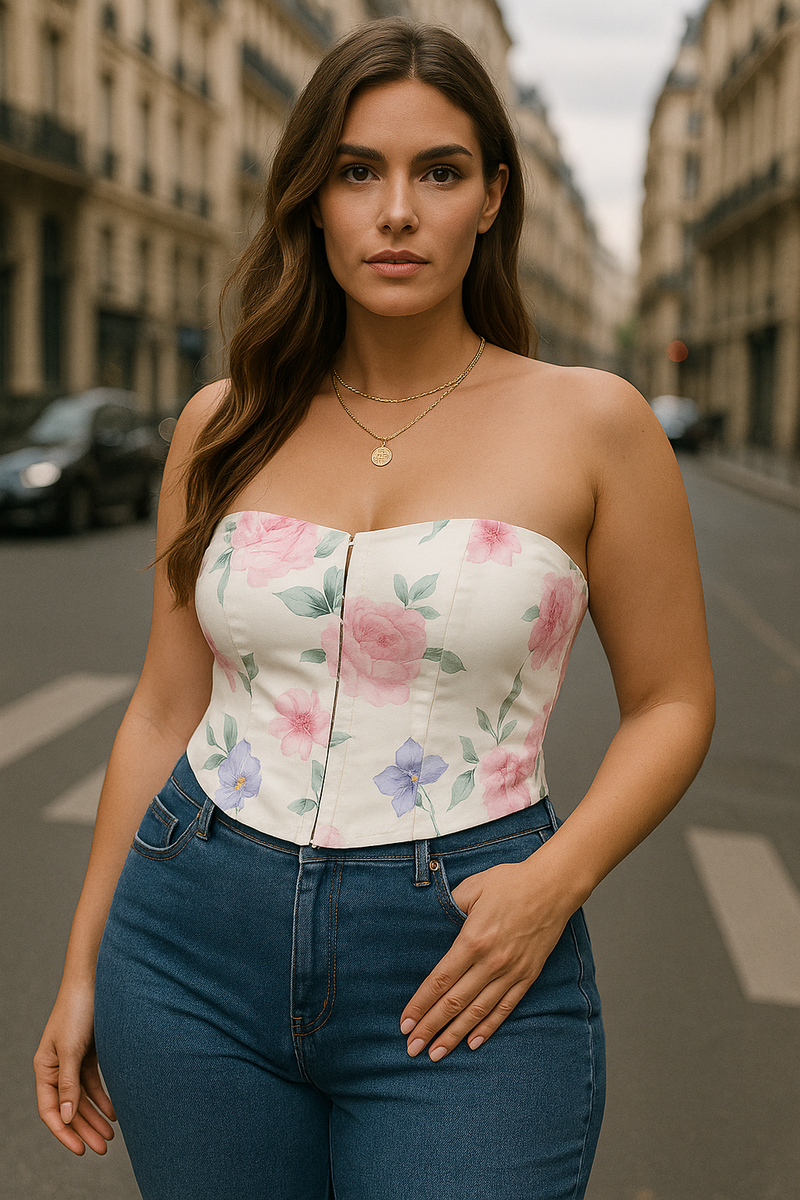 Sexy Bandage-Top für Sommernächte – Alessia
