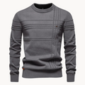 Eleganter karierter Pullover für Herren – Wilhelm