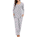 Pyjama Set Damen Bequem und Stilvoll – Leona