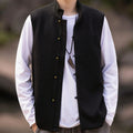 Traditionelle Trachtenweste mit Stehkragen & Vintage-Stil – Lucio