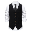 Vintage-Wildlederweste im Steampunk-Stil – Miguel