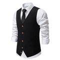 Vintage-Wildlederweste im Steampunk-Stil – Miguel