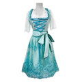 Oktoberfest Dirndl mit kurzen Ärmeln und Muster – Katharina