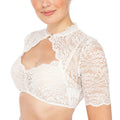 Dirndlbluse mit Spitze in Plus Size – Annalena