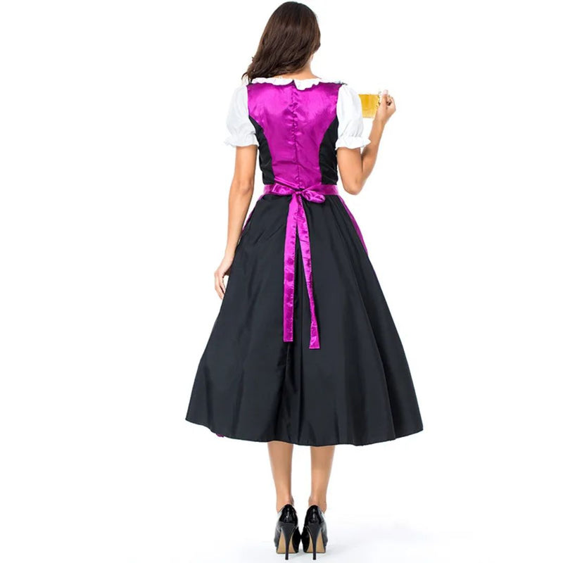 Traditionelles Oktoberfest-Dirndl mit Schürze – Sandra