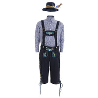 Authentische bayerische Lederhose für Oktoberfest & Trachten – Elias