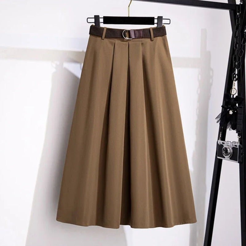Trachtenrock mit hoher Taille und A-Linie – Amalia