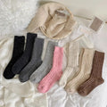 Gestreifte Woll-Trachtensocken im Vintage-Stil – Magdalena