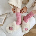 Gestreifte Woll-Trachtensocken im Vintage-Stil – Magdalena