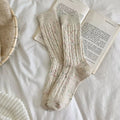 Gestreifte Woll-Trachtensocken im Vintage-Stil – Magdalena