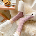 Set aus 5 Paar warme Kaschmir-Trachtensocken – Theresa