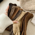 Warme Woll-Trachtensocken mit Rüschen für Damen – Helena