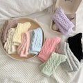 Flauschige Vintage-Trachtensocken für Zuhause – Luisa