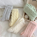 Flauschige Vintage-Trachtensocken für Zuhause – Luisa