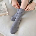 Warme Retro-Trachtensocken in Uni-Farben – Sophia