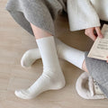 Warme Retro-Trachtensocken in Uni-Farben – Sophia