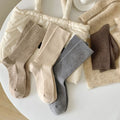 Warme Retro-Trachtensocken in Uni-Farben – Sophia