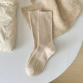 Warme Retro-Trachtensocken in Uni-Farben – Sophia