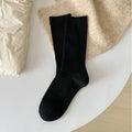Warme Retro-Trachtensocken in Uni-Farben – Sophia
