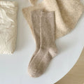 Warme Retro-Trachtensocken in Uni-Farben – Sophia