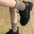 Set aus 6 Paar Vintage-Trachtensocken mit Spitze & Rüschen – Emilia