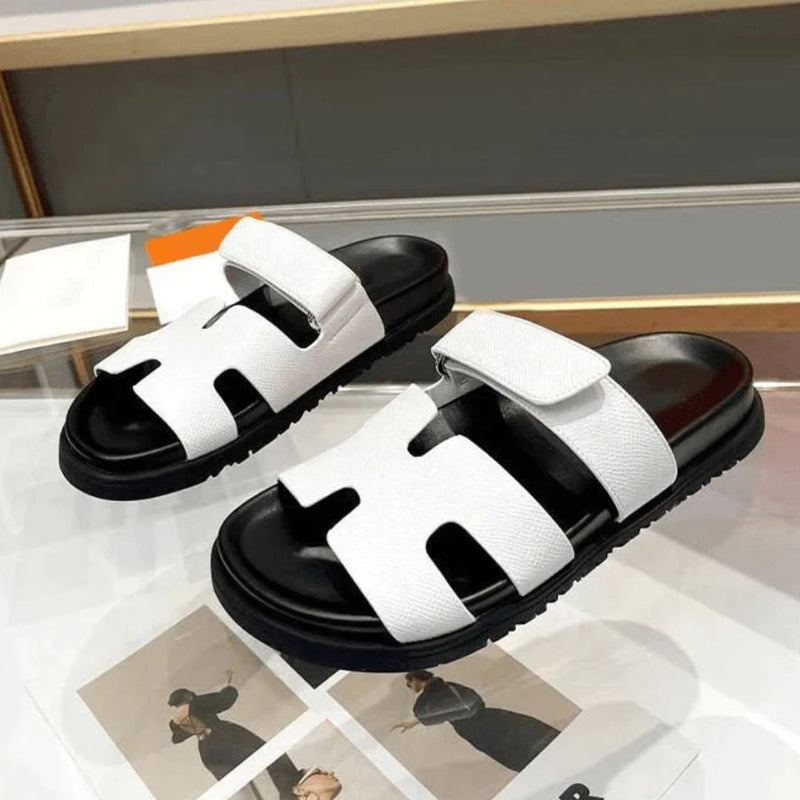 Elegante und bequeme Ledersandalen für den Sommer – Emilia
