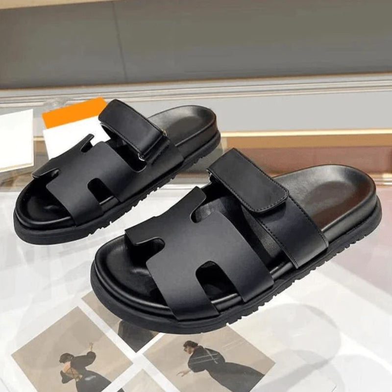 Elegante und bequeme Ledersandalen für den Sommer – Emilia