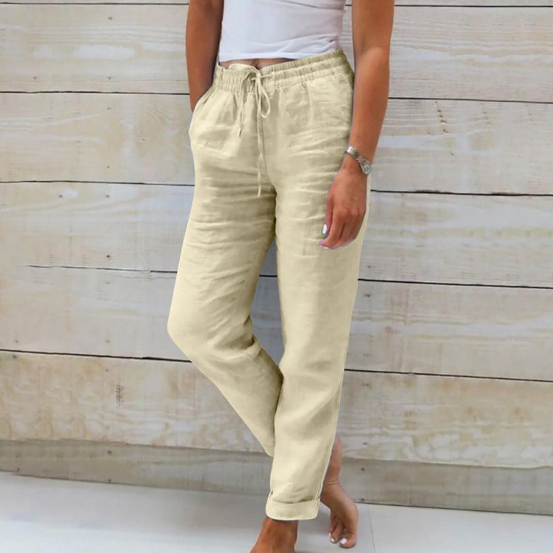 Luftige Leinenhose für Damen – Sophia