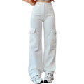 Elegante Damen-Cargohose mit Capri-Länge – Amira