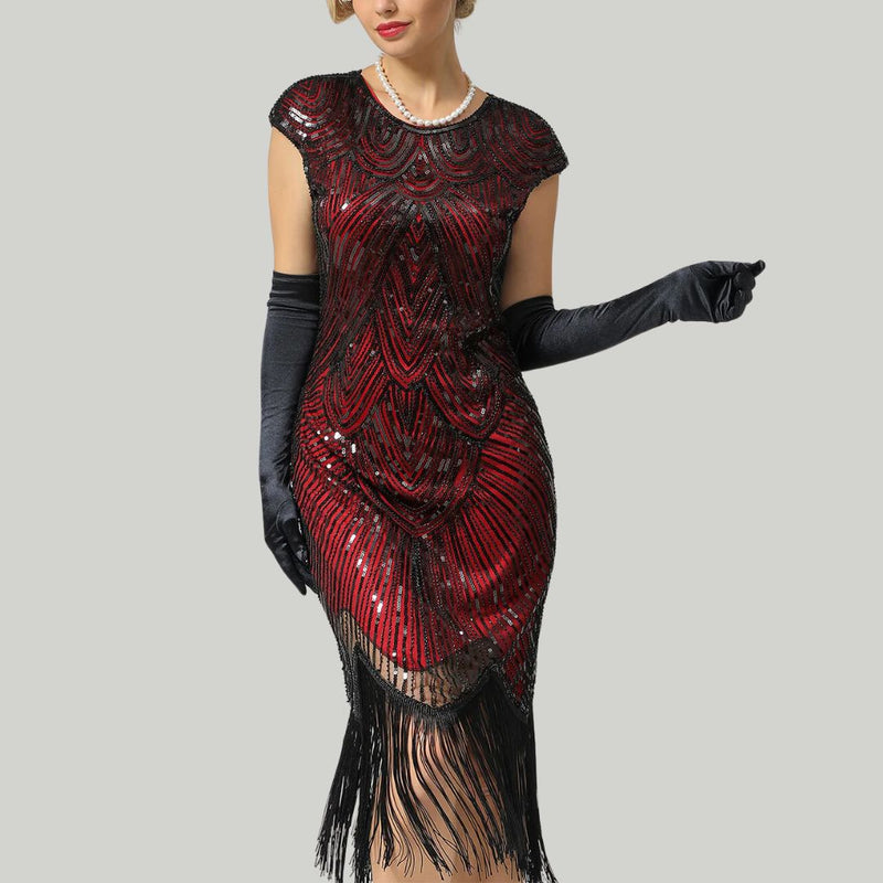 Glitzerndes Gatsby-Kleid im 20er-Jahre-Stil – Josephine