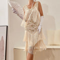 Flapper Kleid mit Pailletten und Fransen – Damen