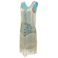 Flapper Kleid mit Pailletten und Fransen – Damen