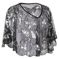 Glamour & Eleganz der 20er Jahre – Kathy 1920s Glitter Pailletten Cape