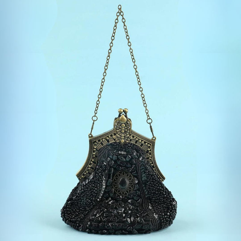 Elegante Vintage-Abendtasche für stilbewusste Frauen – Linda