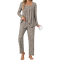 Pyjama Set Damen Bequem und Stilvoll – Leona