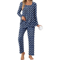 Pyjama Set Damen Bequem und Stilvoll – Leona