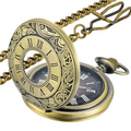 Klassische Vintage-Taschenuhr mit römischen Ziffern – Aurelius