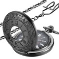 Klassische Vintage-Taschenuhr mit römischen Ziffern – Aurelius