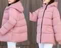 Übergroßer wattierter Winterparka mit Kapuze für Damen – Sophie
