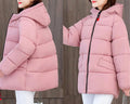 Oversize Winterparka mit Kapuze & Baumwollpolsterung – Maggie