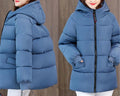 Übergroßer wattierter Winterparka mit Kapuze für Damen – Sophie