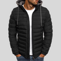 Warm gefütterte Winterjacke mit Kapuze für Herren – Emil
