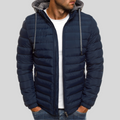 Warm gefütterte Winterjacke mit Kapuze für Herren – Emil