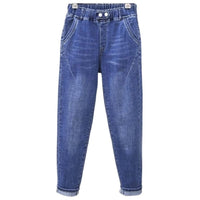 Baggy High-Waist Jeans für Damen in Übergröße – Valeria