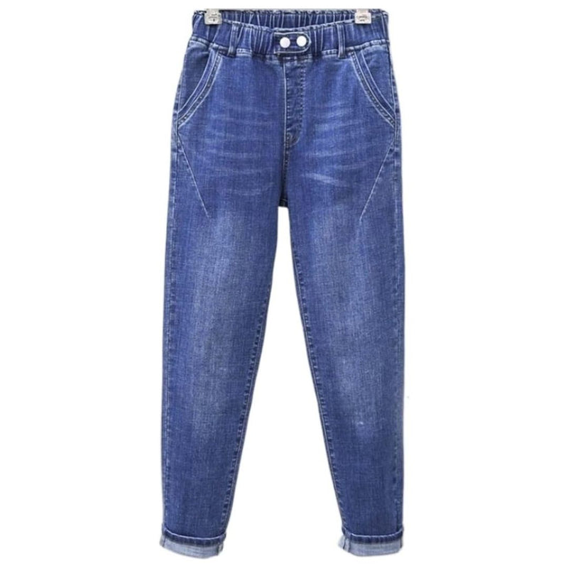 Baggy High-Waist Jeans für Damen in Übergröße – Valeria