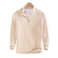 Moderner Half-Zip Herrenpullover mit Komfort – Elias
