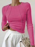 Langarmshirt Damen Elegant Hypoallergen Figurbetont – Anna