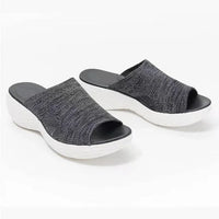 Damen Hausschuhe mit Memory-Schaum & Fußstütze – Avarin