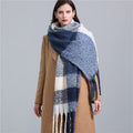 Stilvoll & warm durch den Winter – Elira Karierter Schal