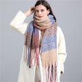 Stilvoll & warm durch den Winter – Elira Karierter Schal